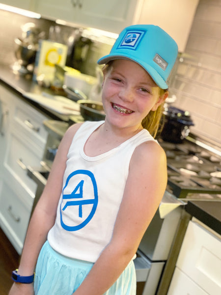 Turquoise Big Truck Hat