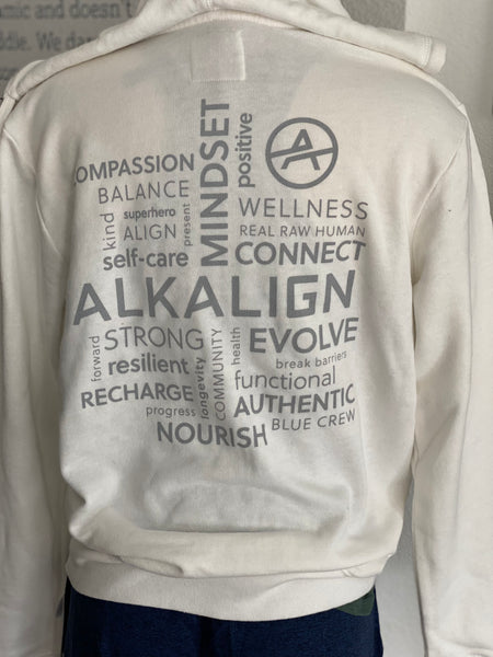 Cozy Inside Out Zipper Hoodie - Alkalign