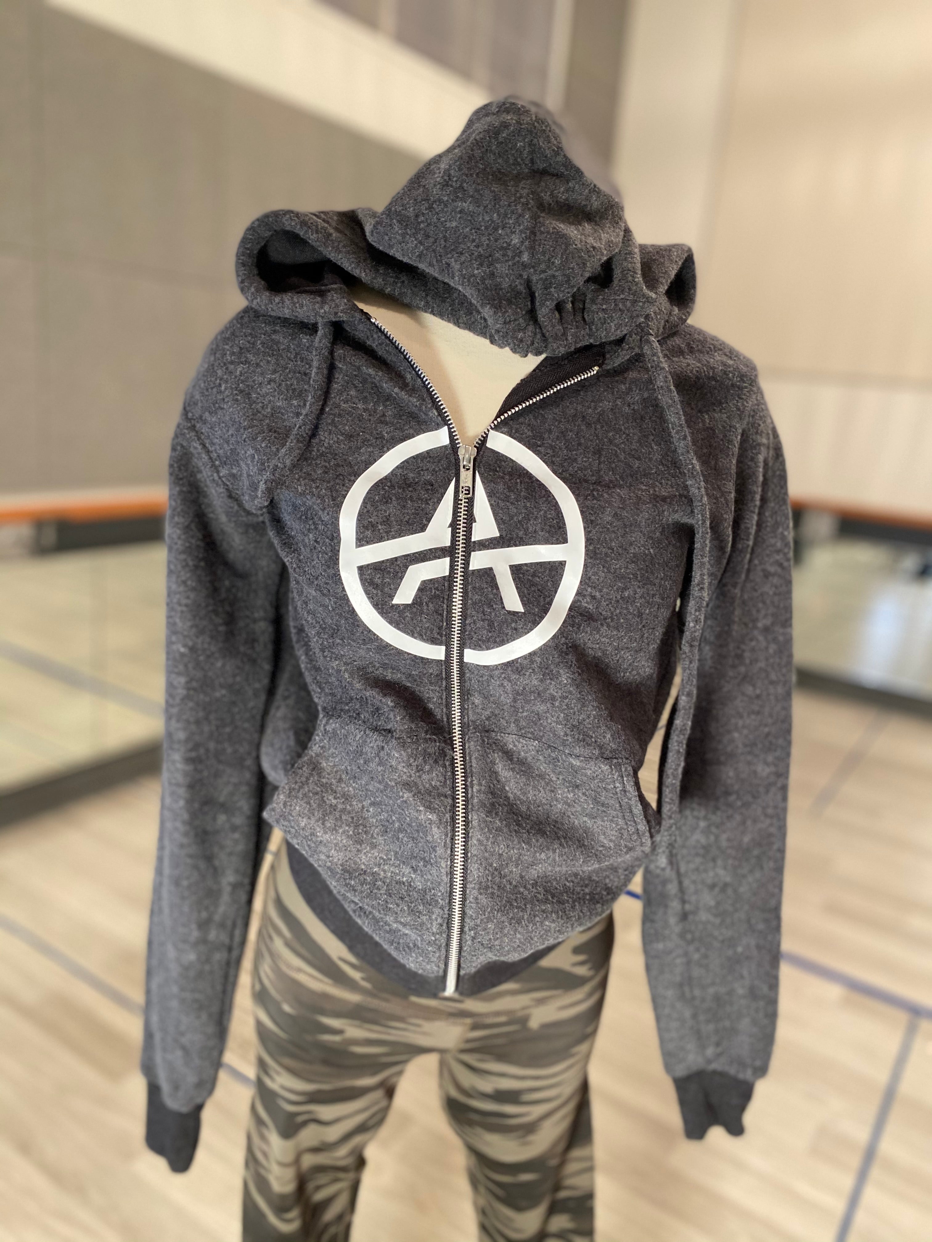 The Inside-Out Zipped Hoodie